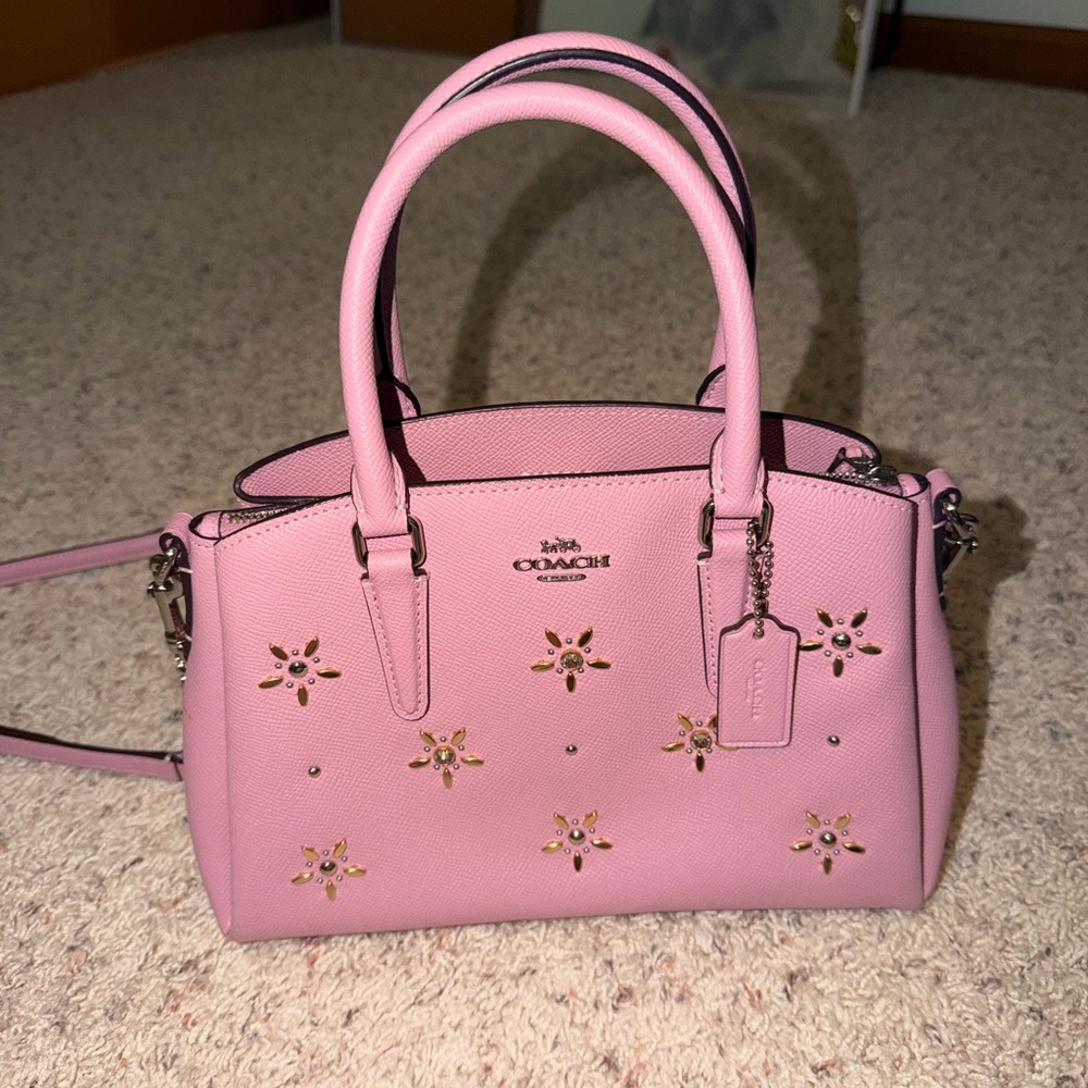 Coach Pink Bag - Picture 3 of 5